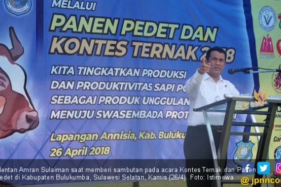 Mentan: Peternakan Harus Sejahterakan Petani Bulukumba - JPNN.COM