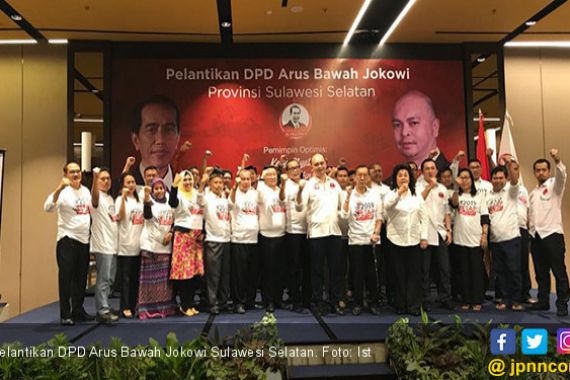 Arus Bawah Jokowi Pastikan Sulsel #2019TetapJokowi - JPNN.COM