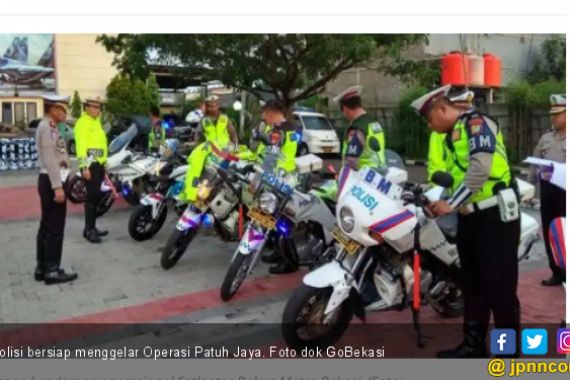 Hari Pertama Ops Patuh Jaya, Polisi Tilang Ratusan Pemotor - JPNN.COM
