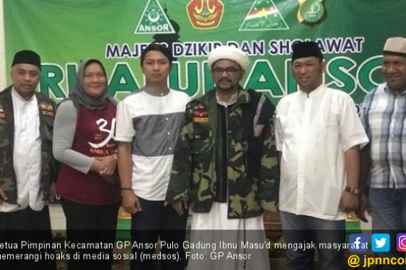 GP Ansor Pulo Gadung Dukung Polisi Tangkap Penyebar Hoaks - JPNN.COM