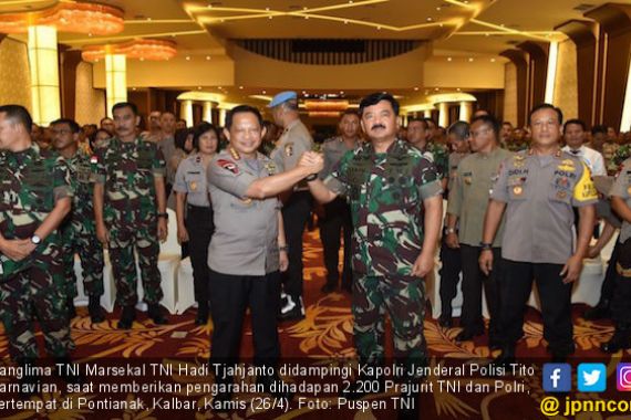 Demi Keutuhan NKRI, Wapres Minta Jaga Keharmonisan TNI-Polri - JPNN.COM