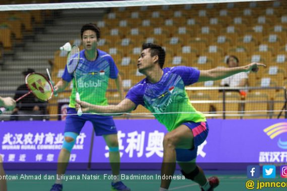 Susah Payah, Tontowi / Liliyana Tembus Semifinal BAC 2018 - JPNN.COM