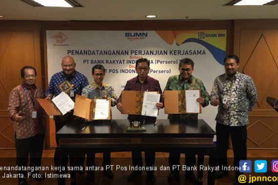 Pos Indonesia Bersinergi dengan Bank BRI - JPNN.COM