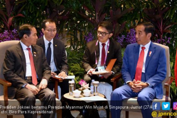 Presiden Myanmar Baru, Ini Pesan Jokowi - JPNN.COM