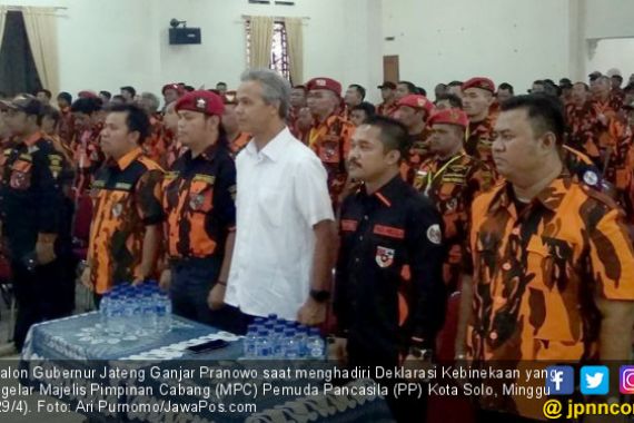 Ganjar Bicara Keberagaman Solo di Depan Pemuda Pancasila - JPNN.COM