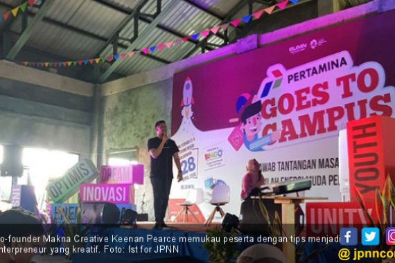 Berbagi Kiat Lolos Tes Kerja dalam Pertamina Goes to Campus - JPNN.COM