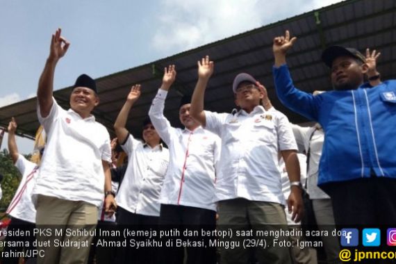 Hadiri Kampanye Asyik, Sohibul PKS Suarakan Ganti Presiden - JPNN.COM
