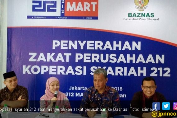 Raih Untung, Koperasi 212 Tunaikan Zakat Perusahaan - JPNN.COM