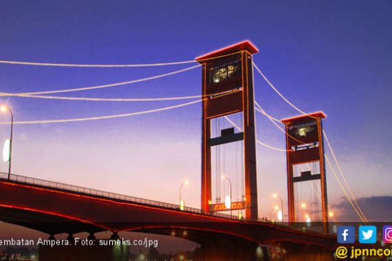 KemenPUPR: Perbaikan Jembatan Ampera Rampung Juli Mendatang - JPNN.COM