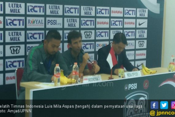 Indonesia Belum Cetak Gol, Luis Milla Minta Bersabar - JPNN.COM