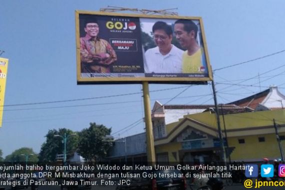 Misbakhun Tebar Baliho Gojo demi Sosialisaikan Jokowi - JPNN.COM