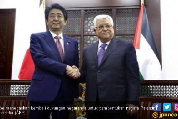 Abe Pastikan Jepang Tetap Bersama Rakyat Palestina - JPNN.COM