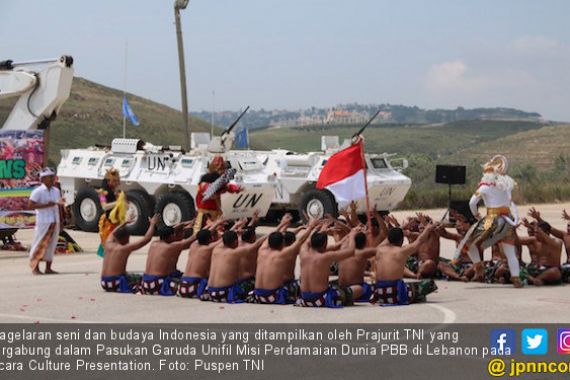 Pasukan Garuda Sukses Memukau Tentara Unifil di Lebanon - JPNN.COM