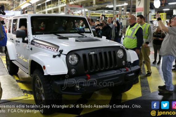 Jeep Wrangler JK Setop Produksi, Edisi Khusus dan Suksesor - JPNN.COM