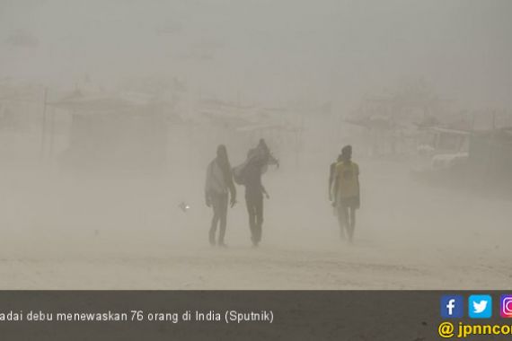 India Dihantam Badai Debu, 76 Tewas Tertimpa Rumah Sendiri - JPNN.COM