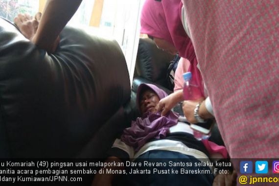 Ibu Komariah Pingsan Usai Mengadu ke Bareskrim - JPNN.COM