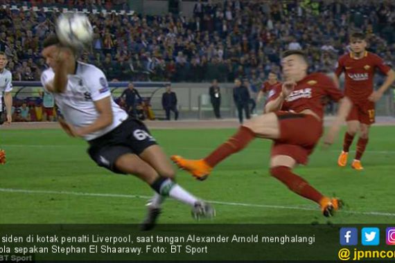 AS Roma Klaim Pantas Dapat Satu Penalti Lagi dari Liverpool - JPNN.COM