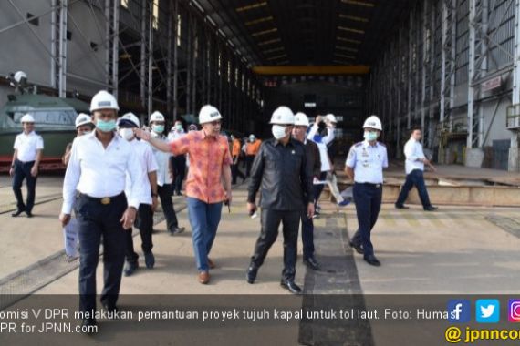 Komisi V Pantau Progres 7 Kapal Tol Laut - JPNN.COM