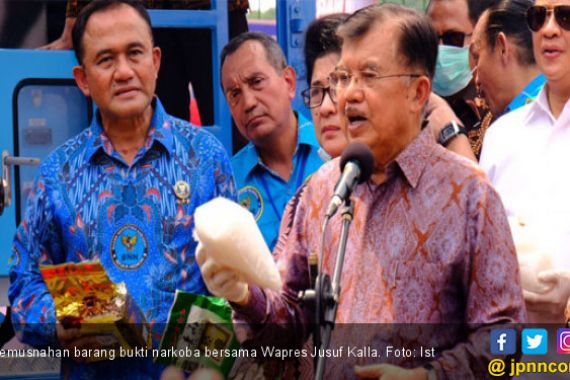 Sinergi Semua Aparat Hancurkan 2,647 Ton Narkotika - JPNN.COM