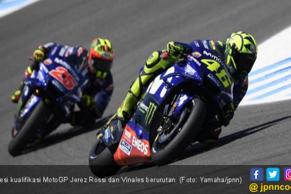 Rossi dan Vinales Akui Balapan di Jerez Akan Lebih Berat - JPNN.COM