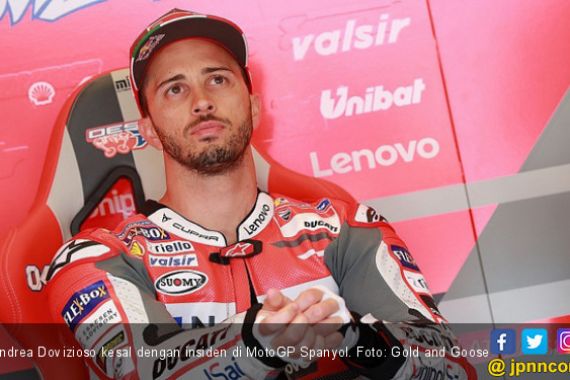 Insiden MotoGP Spanyol: Dovizioso Salahkan Pedrosa-Lorenzo - JPNN.COM