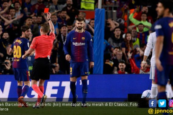 El Clasico: Delapan Kartu Kuning, Satu Kartu Merah dan 4 Gol - JPNN.COM