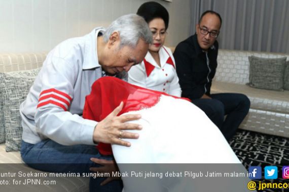Pesan Guntur Soekarno ke Mbak Puti Jelang Debat Malam Ini - JPNN.COM