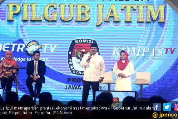 Debat Cagub, Gus Ipul Paparkan Prestasi Sebagai Petahana - JPNN.COM