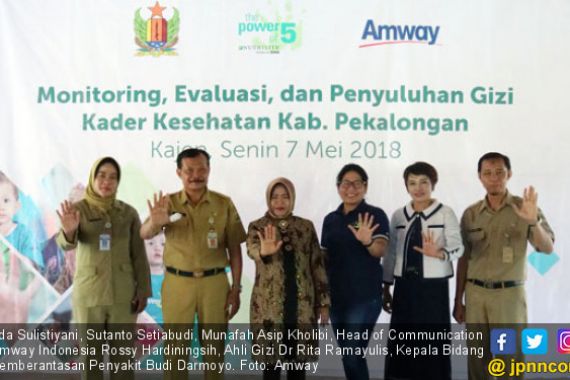 Pemkab Pekalongan - Amway Indonesia Getol Perbaiki Gizi Anak - JPNN.COM