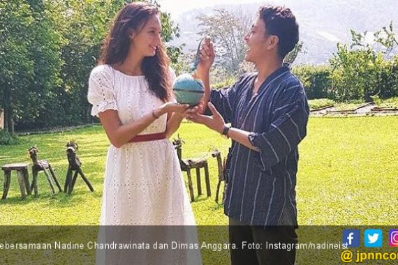 Nadine Chandrawinata - Dimas Anggara Menikah Tahun Lalu? - JPNN.COM