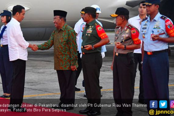 Presiden Hadiri Peremajaan Sawit Rakyat di Riau - JPNN.COM