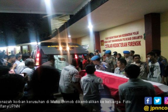 Jenazah Korban Rusuh Mako Brimob Dikembalikan ke Keluarga - JPNN.COM