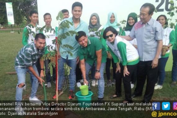 Peduli Lingkungan, RAN Ikut Hijaukan Danau Rawa Pening - JPNN.COM