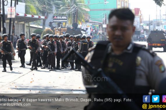 155 Napiter Mako Brimob Dikirim ke Nusakambangan - JPNN.COM