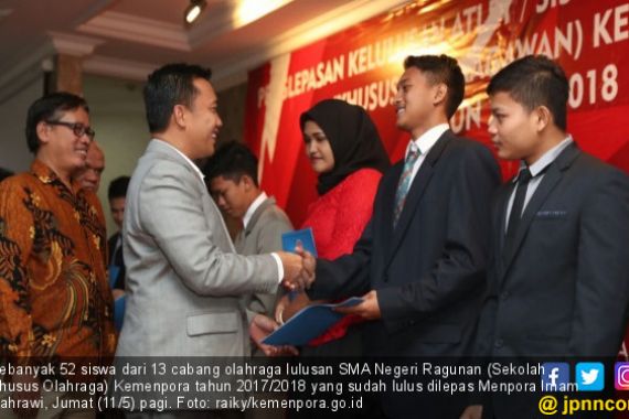 Menpora: Kalian Harus Tetap Berlatih demi Prestasi Tertinggi - JPNN.COM