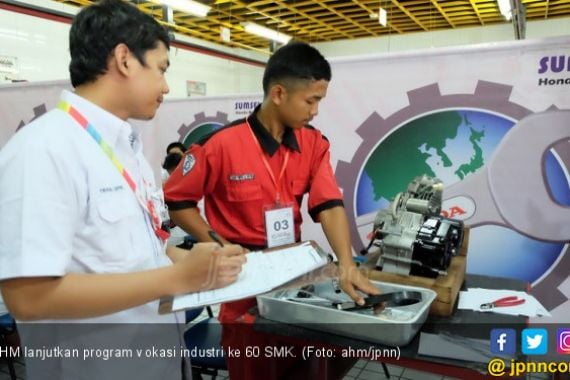 AHM Lanjutkan Program Vokasi ke 60 SMK di Sumatera - JPNN.COM