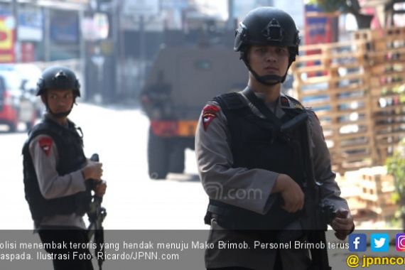Empat Teroris Hendak Menuju Mako Brimob, Dor! Dor! - JPNN.COM