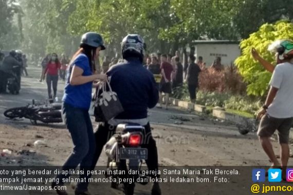 Bom di Tiga Gereja di Surabaya: Dua Polisi jadi Korban - JPNN.COM