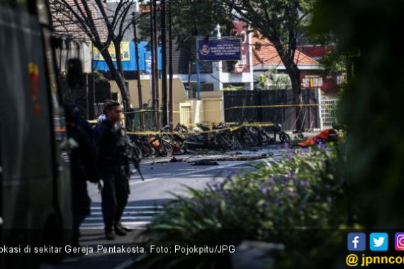 Teror Bom Bunuh Diri Surabaya, Teroris Pengecut! - JPNN.COM