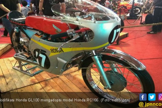 Modifikasi Honda GL100: Sang Legenda Balap GP 1966 - JPNN.COM