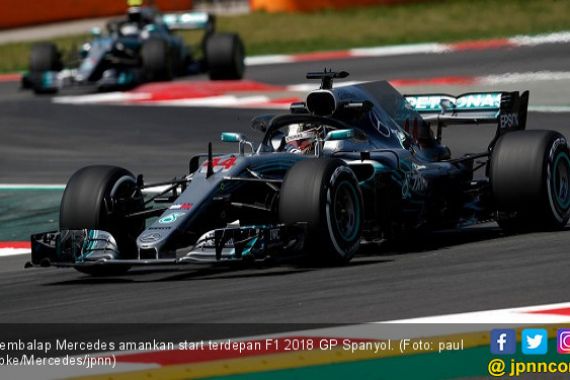Duo Mercedes Amankan Start Terdepan di F1 2018 GP Spanyol - JPNN.COM