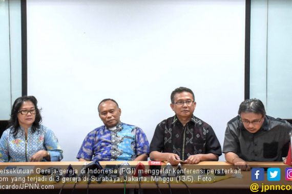Bom Surabaya, PGI dan KWI Desak DPR Sahkan UU Antiteroris - JPNN.COM