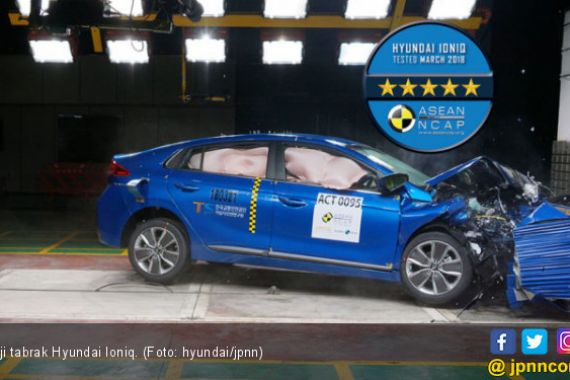 Uji Tabrak ASEAN NCAP, Hyundai Ioniq Sabet 5 Bintang - JPNN.COM