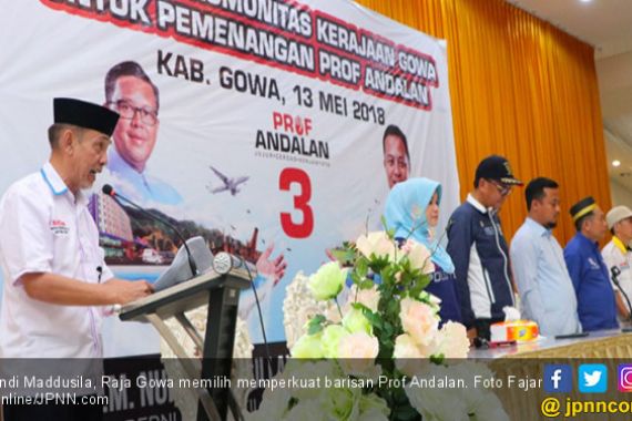 Pilgub Sulsel 2018: Raja Gowa Dukung Calon PDIP - JPNN.COM