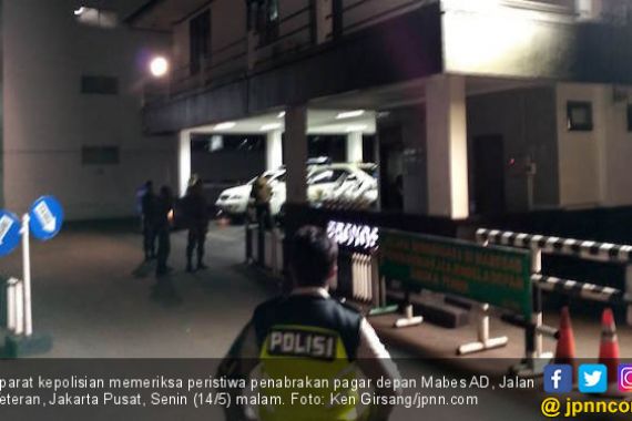Insiden Penabrakan Pagar Mabes TNI AD Itu Murni Kecelakaan - JPNN.COM