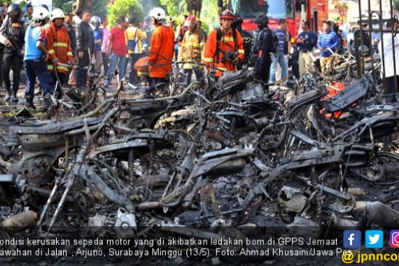Otak Peledakan Bom di Surabaya Baru Pulang dari Syria - JPNN.COM