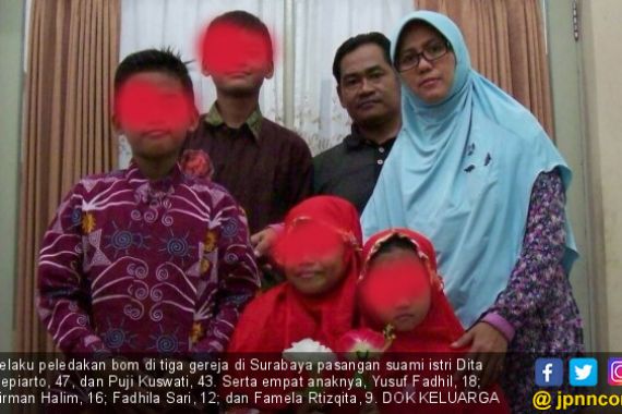 4 Keanehan Pelaku Bom Surabaya di Mata Tetangga - JPNN.COM