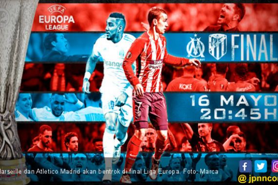 Final Liga Europa: Data - Fakta Marseille vs Atletico Madrid - JPNN.COM