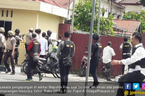 Cerita Madi, Wartawan yang Ditabrak Teroris di Mapolda Riau - JPNN.COM