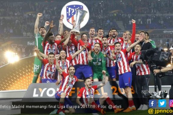 Atletico Madrid Kampiun Liga Europa - JPNN.COM